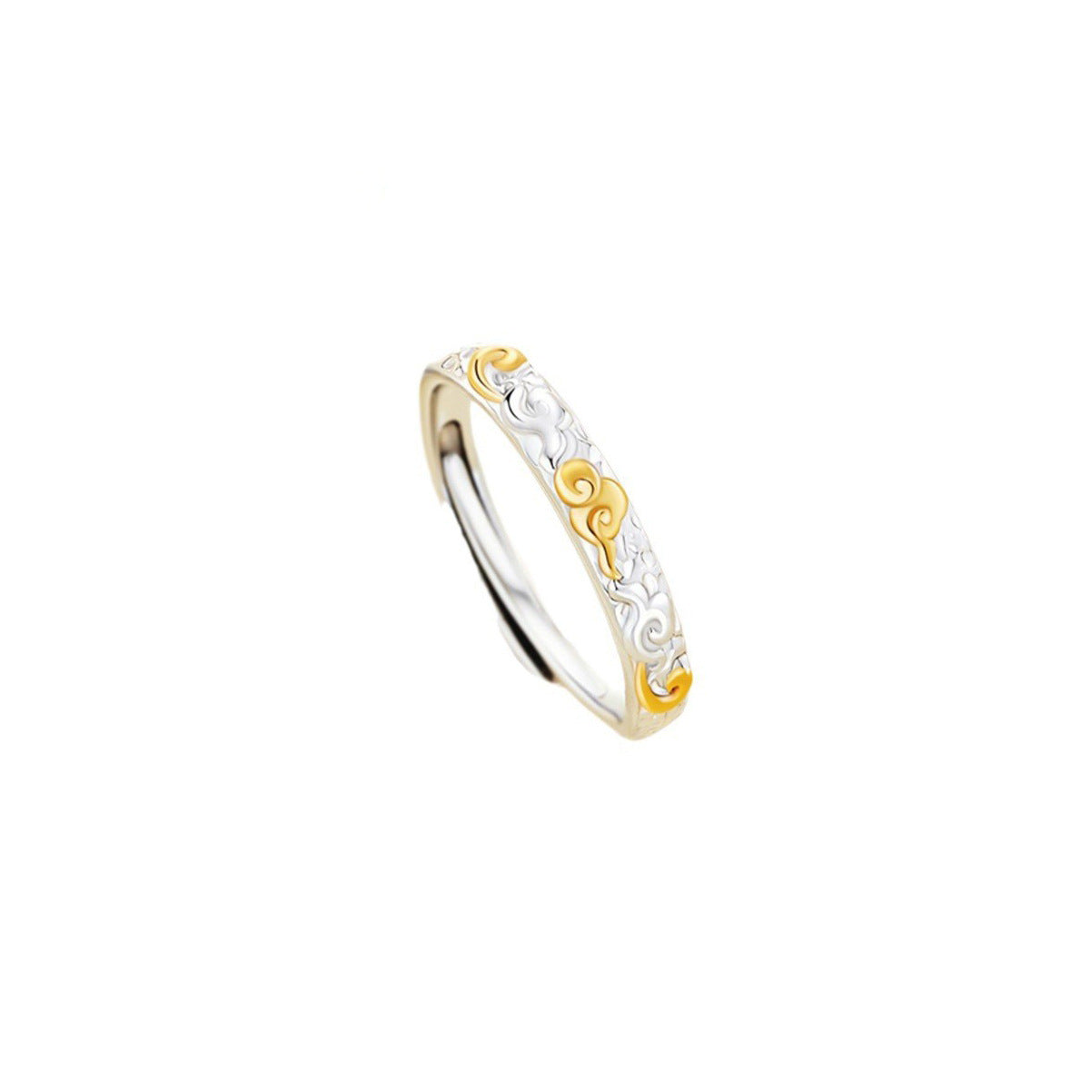 Light Luxury Auspicious Cloud Holiday High Rings