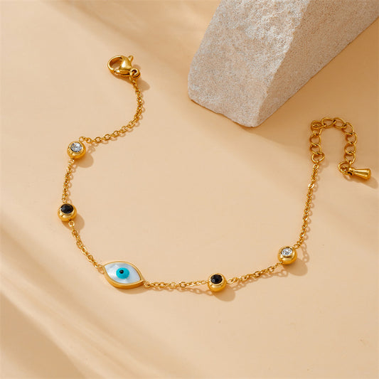 Stylish Simple Versatile Love Eyeglasses Fittings Chain Bracelets