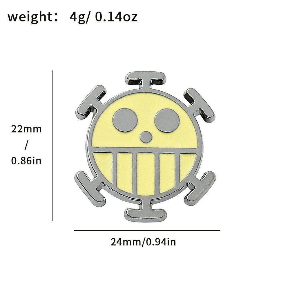 Cartoon One Piece Anime Super Burning Necklaces