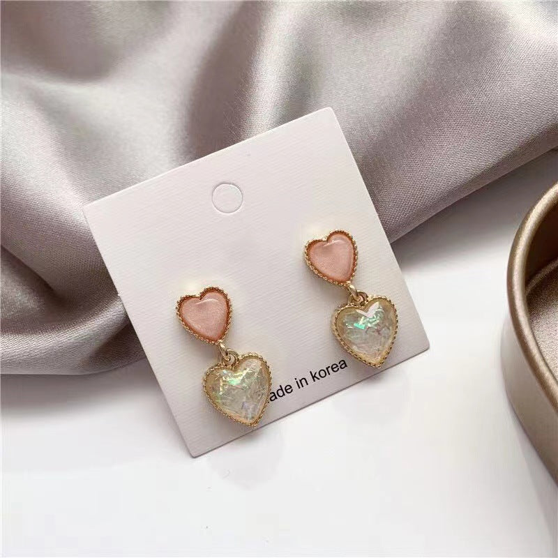 High-grade Female Niche Vintage Pearl Flower Elegant Earrings