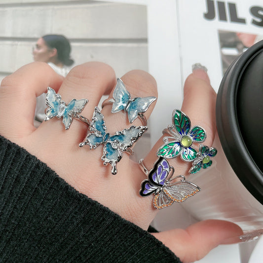 Female Adjustable Elegant Exquisite Design Artistic Rings