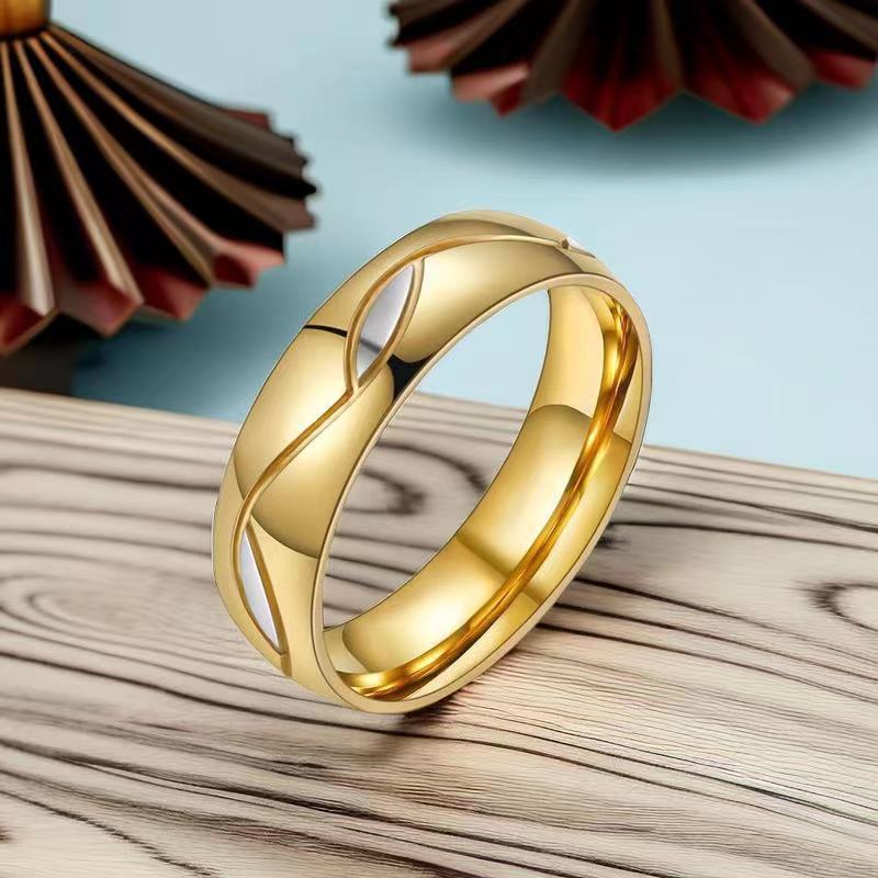 Steel Does Not Fade Design Diamond Rings