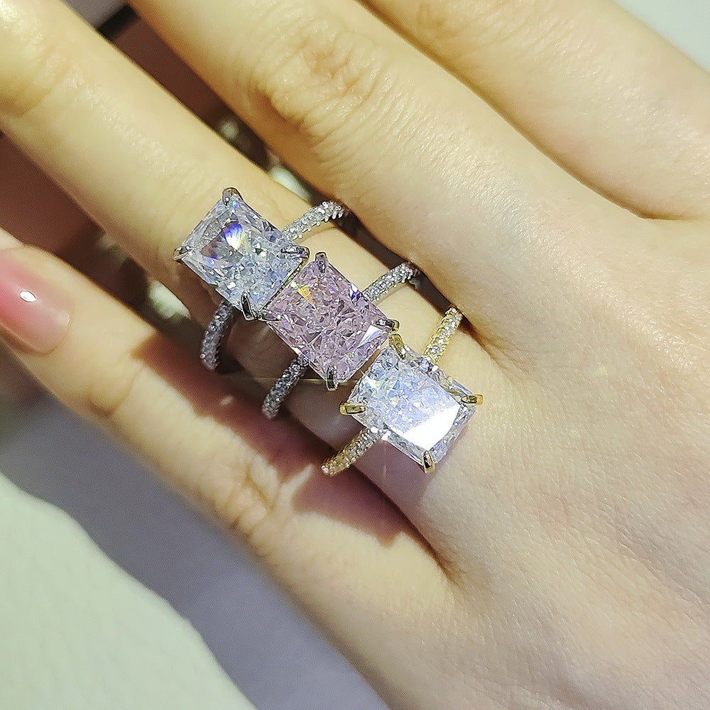 Cut Affordable Luxury Style Niche Advanced Rings