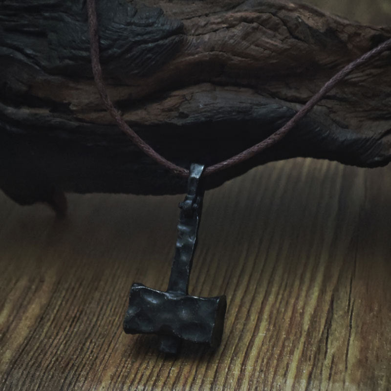 Men's Hammer Charm Nordic Norwegian Style Jewelry Necklaces