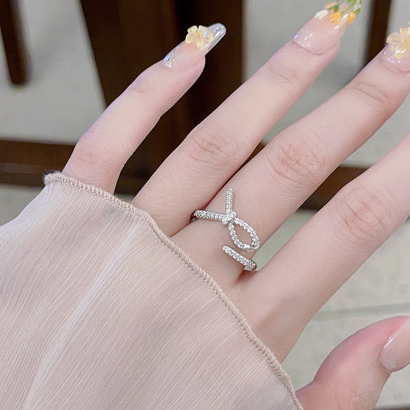 Women's Suit Crown Cross Simple Matching Stylish Opening Bracelets