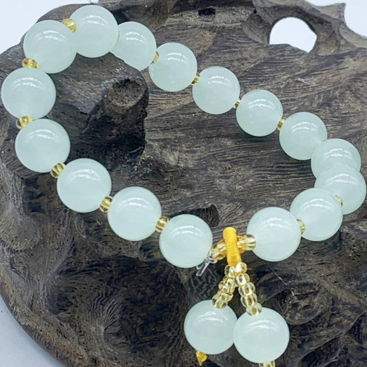 Korean Style Beaded Couple Colorful Transparent Bracelets