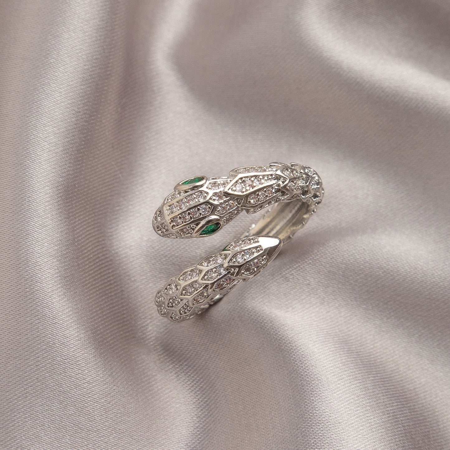 Snake Female Design High Sense Personalized Index Rings