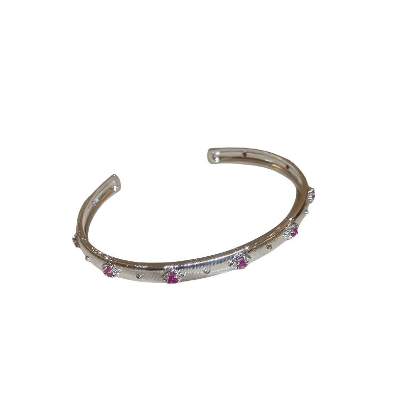 Women's Crystals Buckle Brace Lace Exquisite Fashion Bracelets