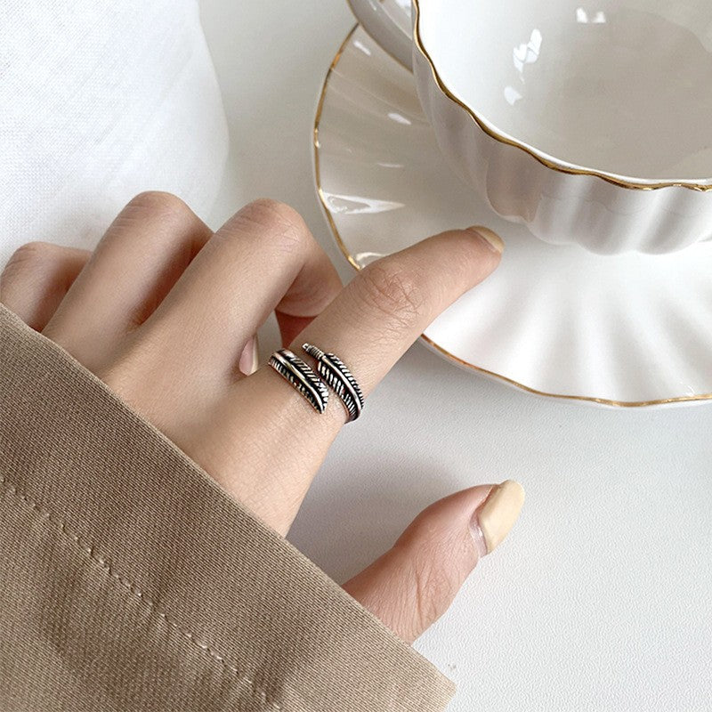 Women's Opening Adjustable Index Finger Retro High Rings