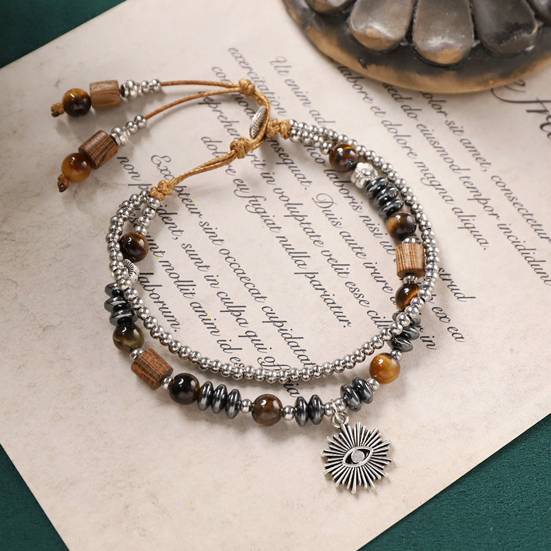 Women's Chinese Ethnic Style Woven Niche Retro Bracelets