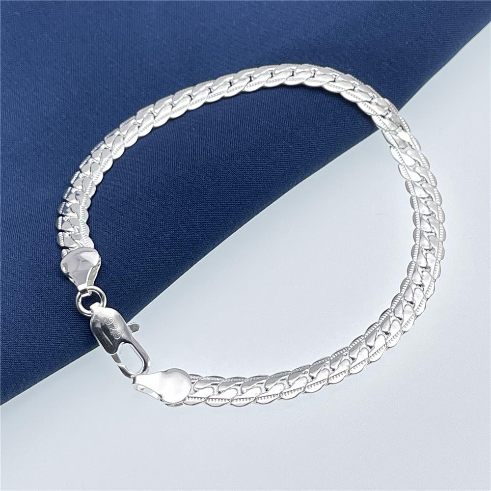 Jewelry Sier-plated Fashionable Exquisite Lace Side Bracelets