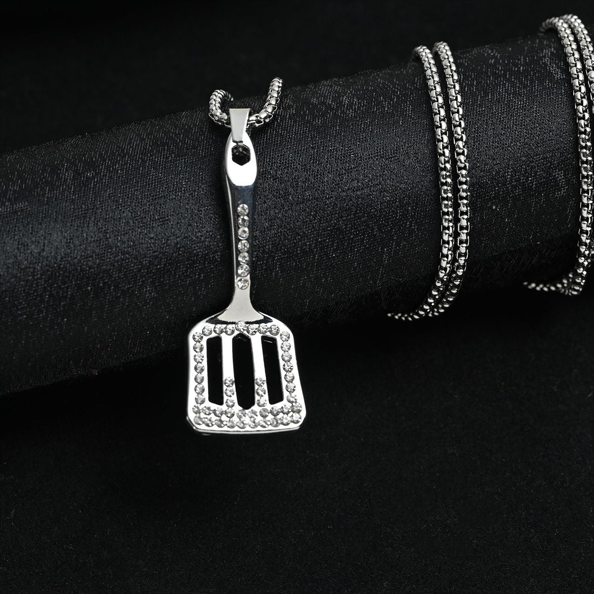Men's Female Hip Hop Trendy All Match Personality Necklaces