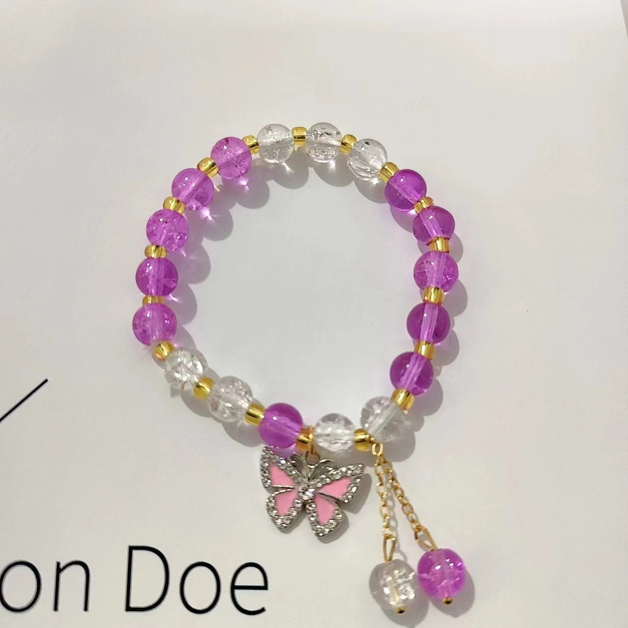 Ink Butterfly Female Chinese Style Joint Bracelets