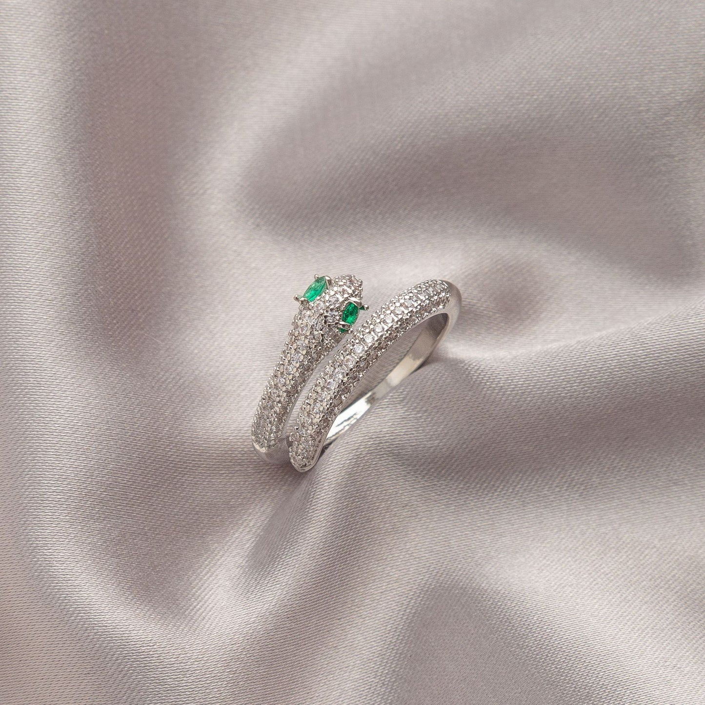 Snake Female Design High Sense Personalized Index Rings