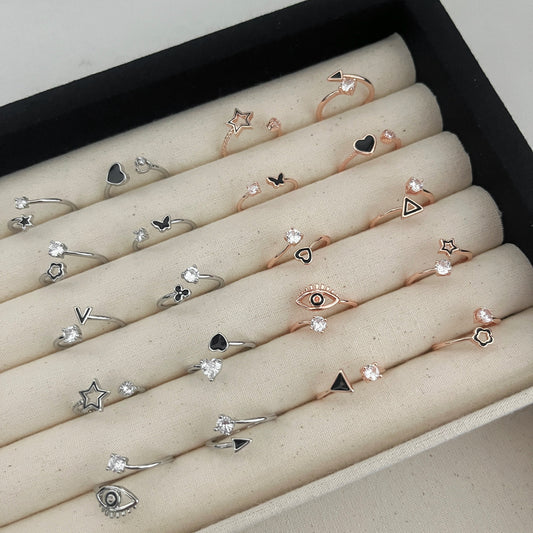 Open-end Adjustable Simple High-grade Versatile Open Bracelets