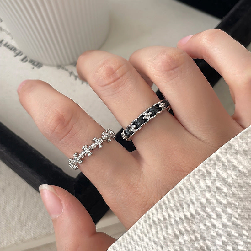 Sweet Cool Classic Style Twin Open Rings
