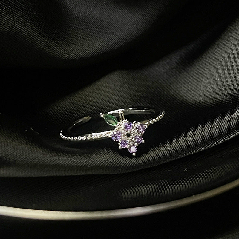 Women's Open For Design Light Luxury Fashion Personalized Rings