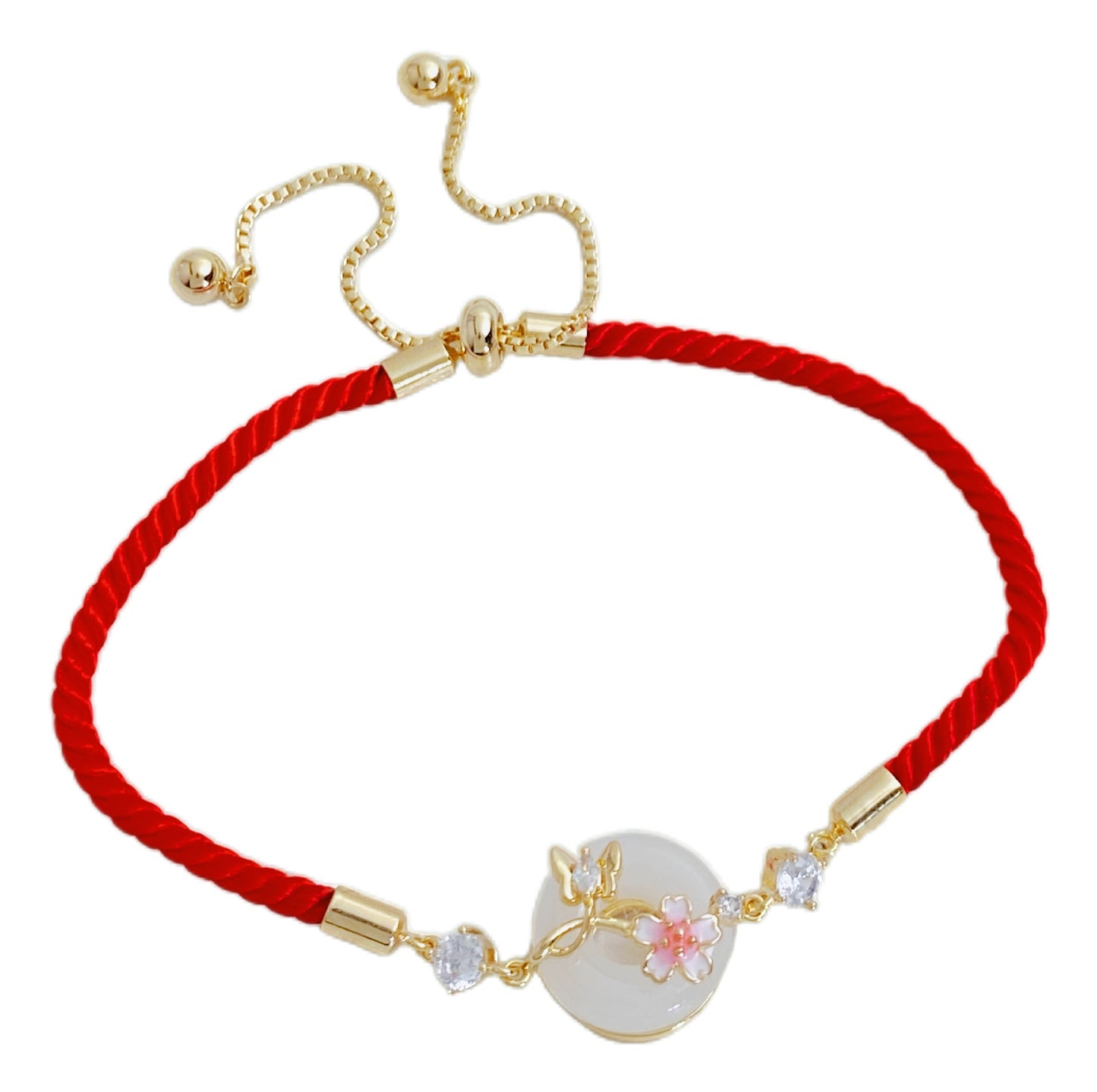 Women's Fashion Life Red Rope Trendy Chinese Safety Bracelets