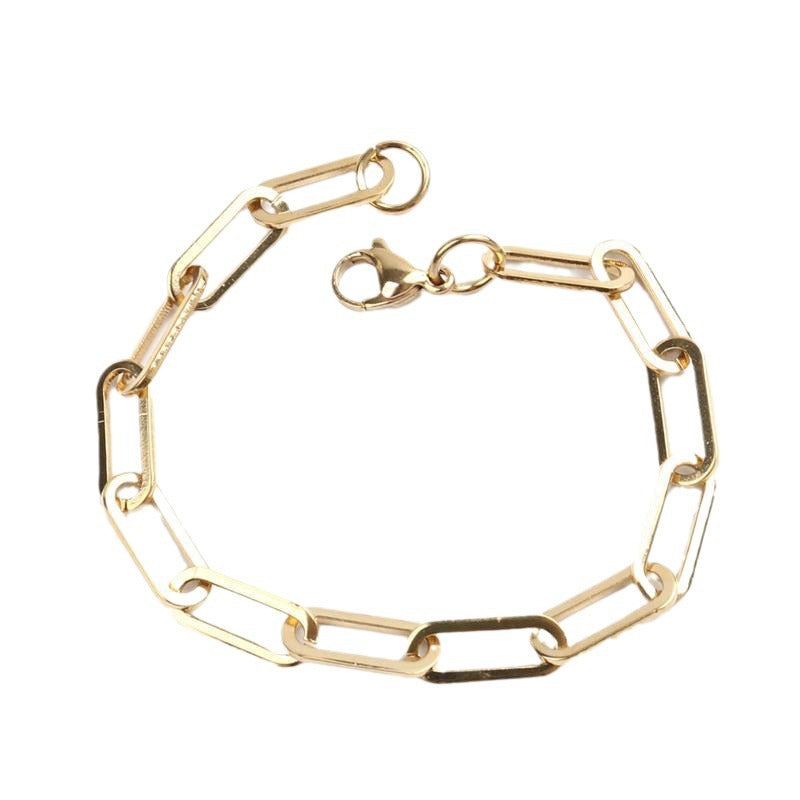 Hip Hop Geometric Personalized Simple Niche Bracelets