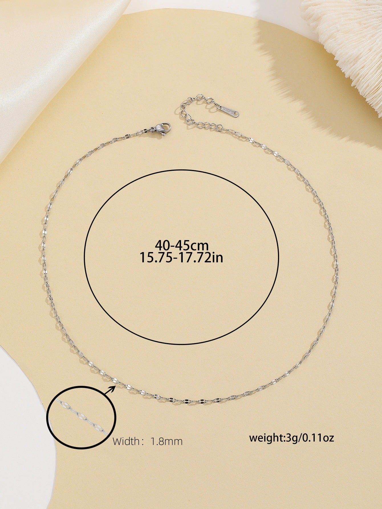 Personalized Fashion Copper Micro Clavicle Chain Necklaces