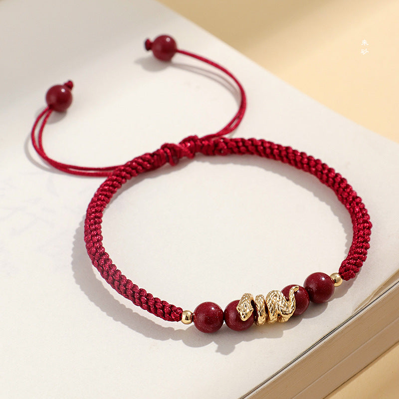 Life Hand Woven Rope Safe Smooth Blessing Couple Bracelets