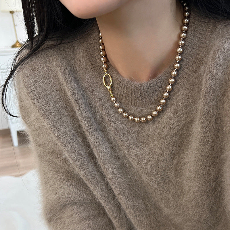 Women's Retro Elegant High Sense Temperament Wild Necklaces