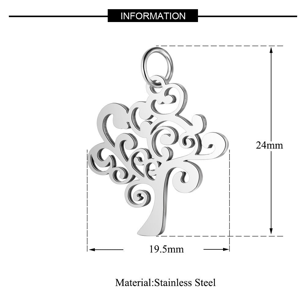 Small Five-pointed Star Elephant Cat Wings Lotus Pendants