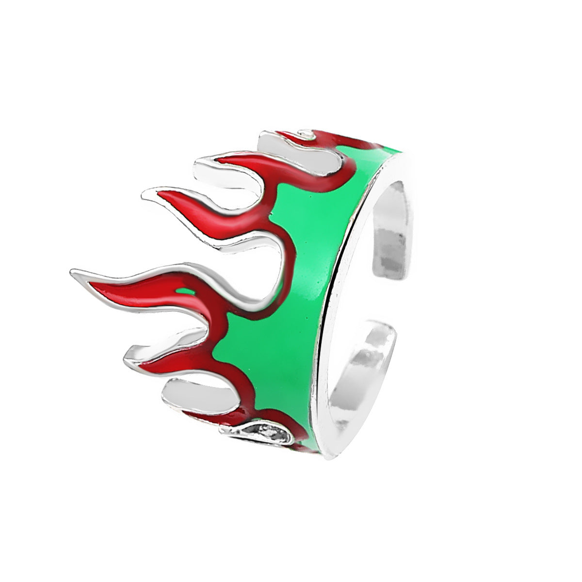 Flame Personality Hipster Hip Hop Style Rings