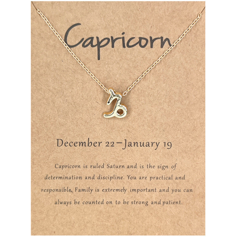 Creative Twee Constellations Constellation Card Choker Necklaces