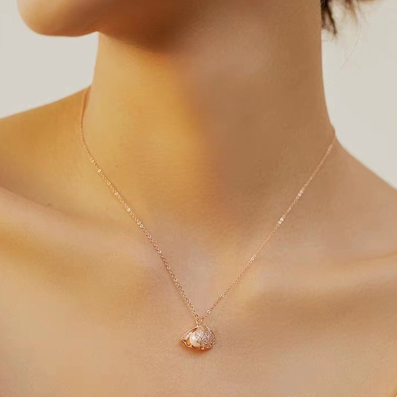 Shell Pearl Neck Accessories Birthday Gift Necklaces