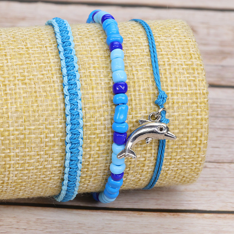 Series Carrying Strap Starfish Sea Turtle Bracelets