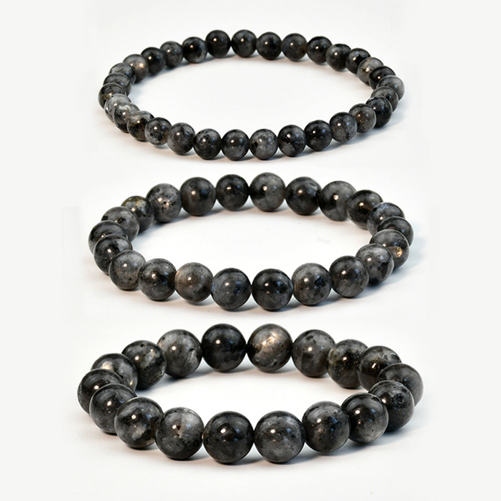 Men's Retro Chinese Style Handmade Beaded Black Bracelets