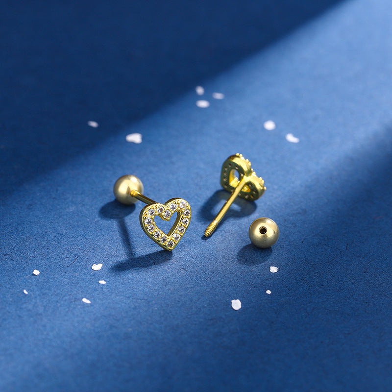 Women's Earings Sleeping No Need To Take Off Rings