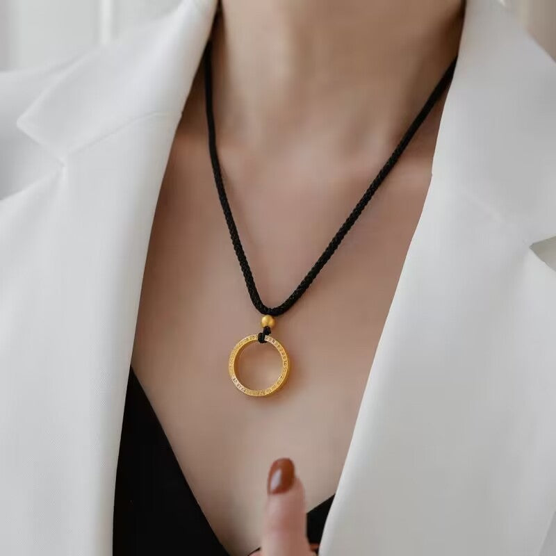 Women's Sweater Chain High-grade Long Pearl Titanium Necklaces