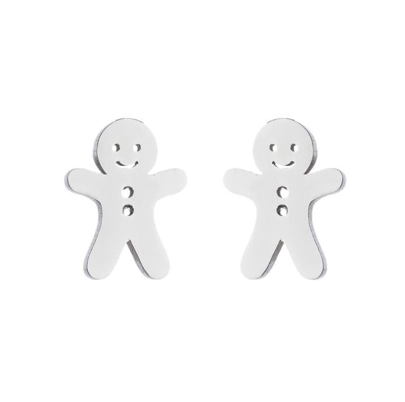Female Stainless Steel Simple Personality Fun Earrings