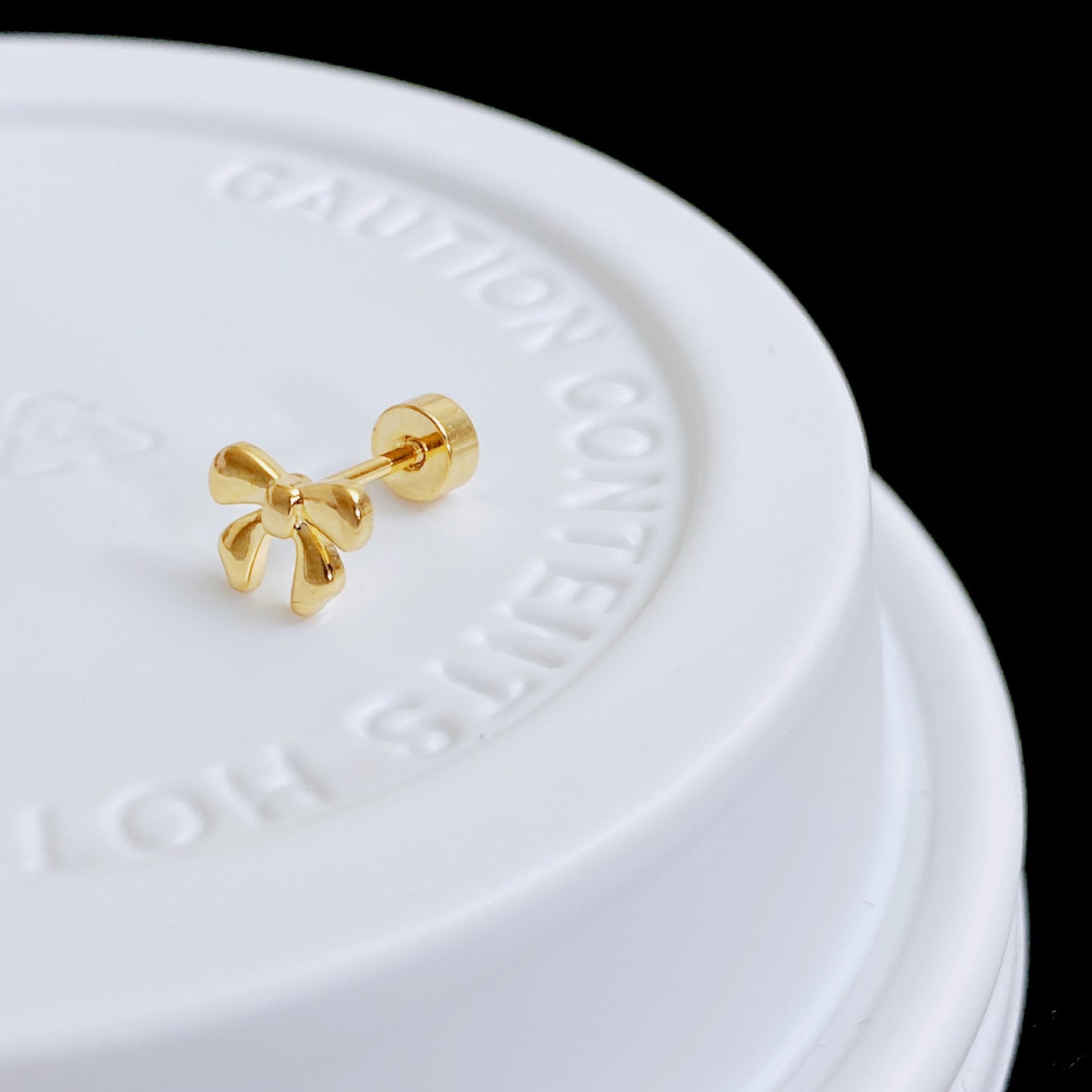 Exquisite Micro Inlaid Zircon Screw Ear Earrings