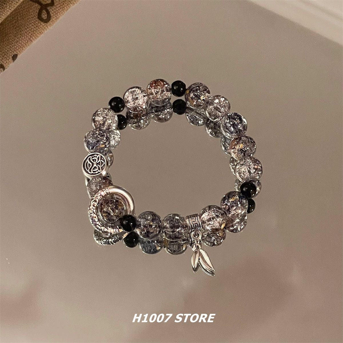 Women's & Men's Chinese Style Wang Ye Appetizer One Person Under Retro Bracelets