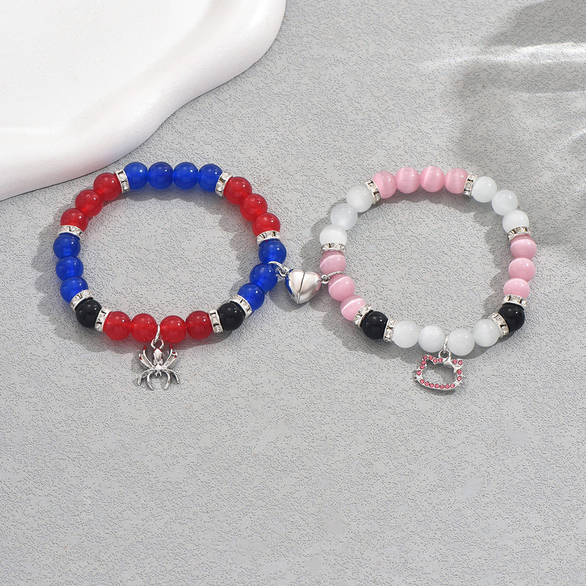 Couple Suit Personality Love Cartoon Cat Bracelets