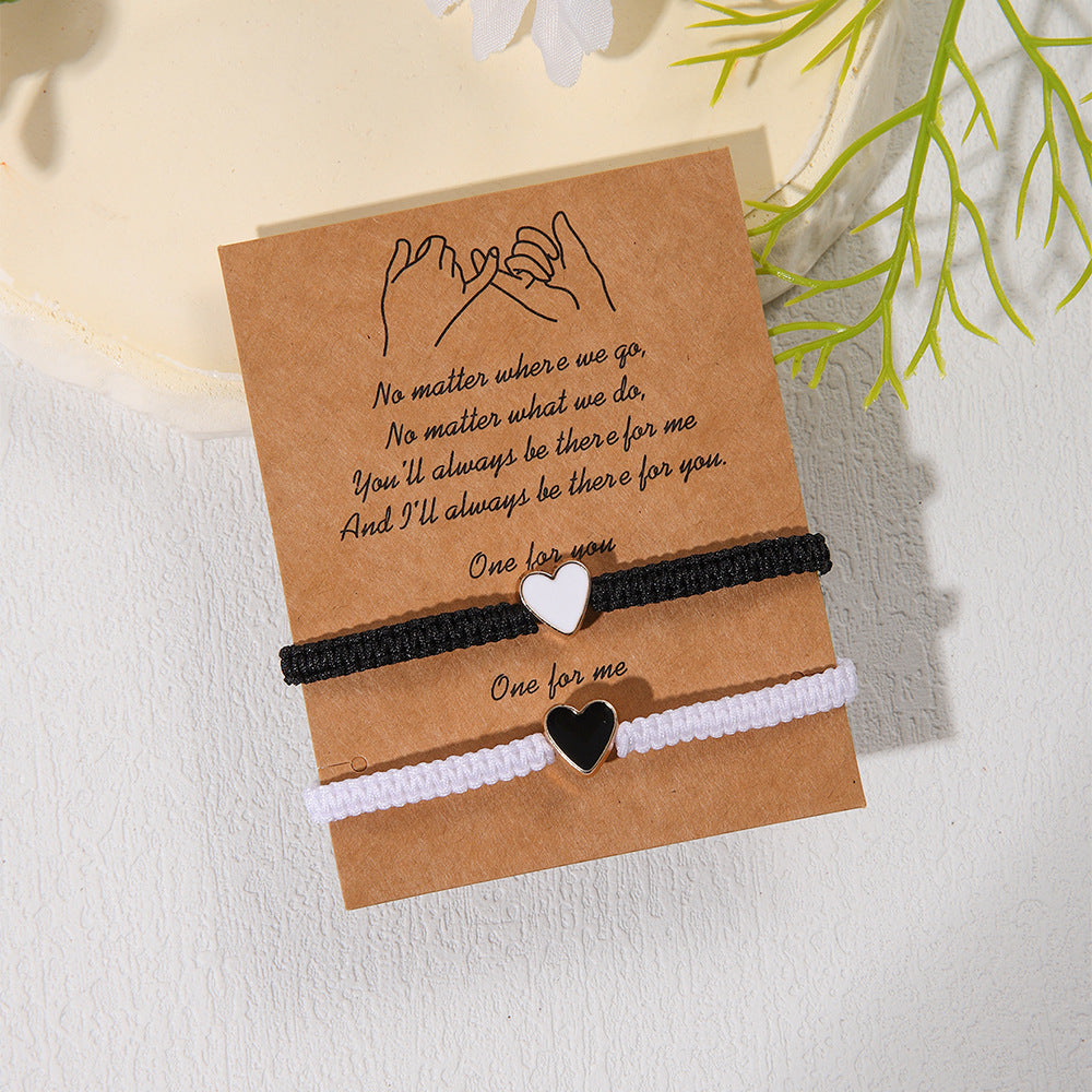 Simple Handmade Woven Adjustable Surfer Carrying Bracelets