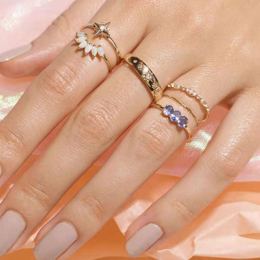 Women's Gold Simple Tiny Twist Delicate Titanium Bracelets