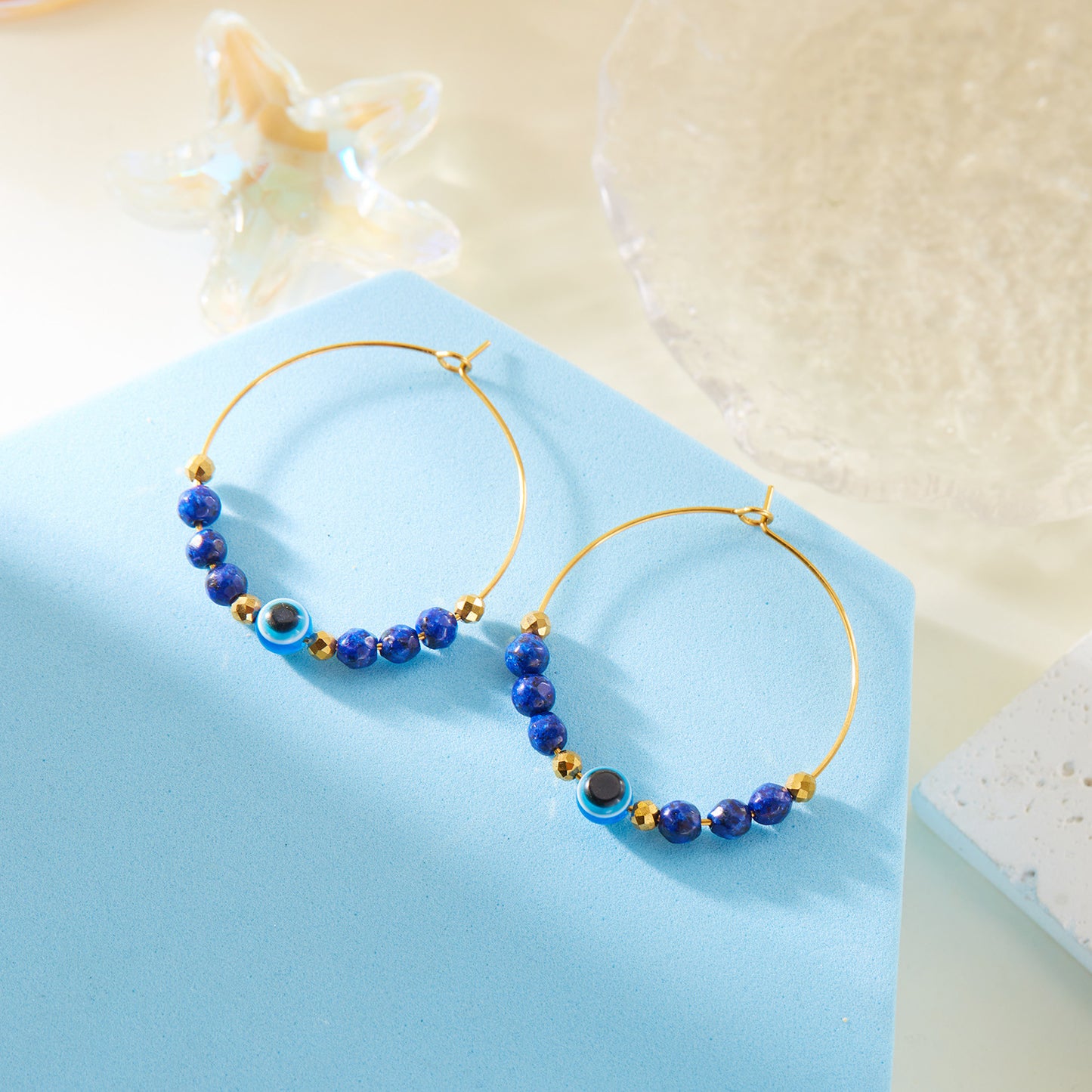 Geometric Exaggerated Stainless Steel Fashion Wild Earrings