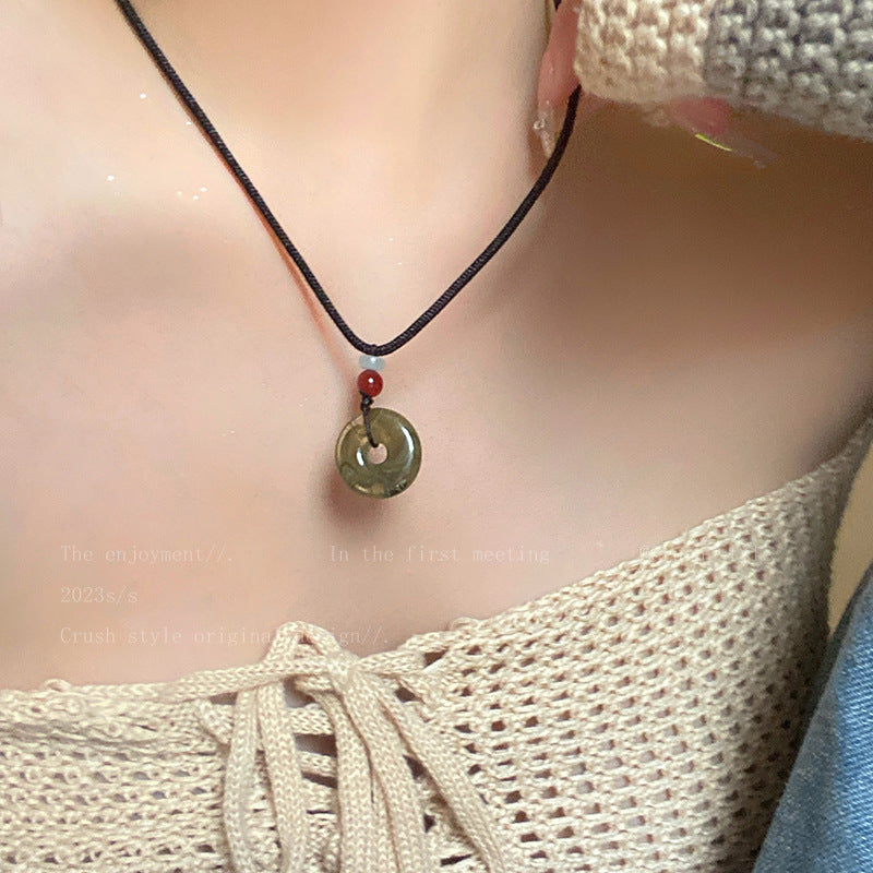 Women's Style Butterfly National Fashion Simple Retro Beaded Necklaces