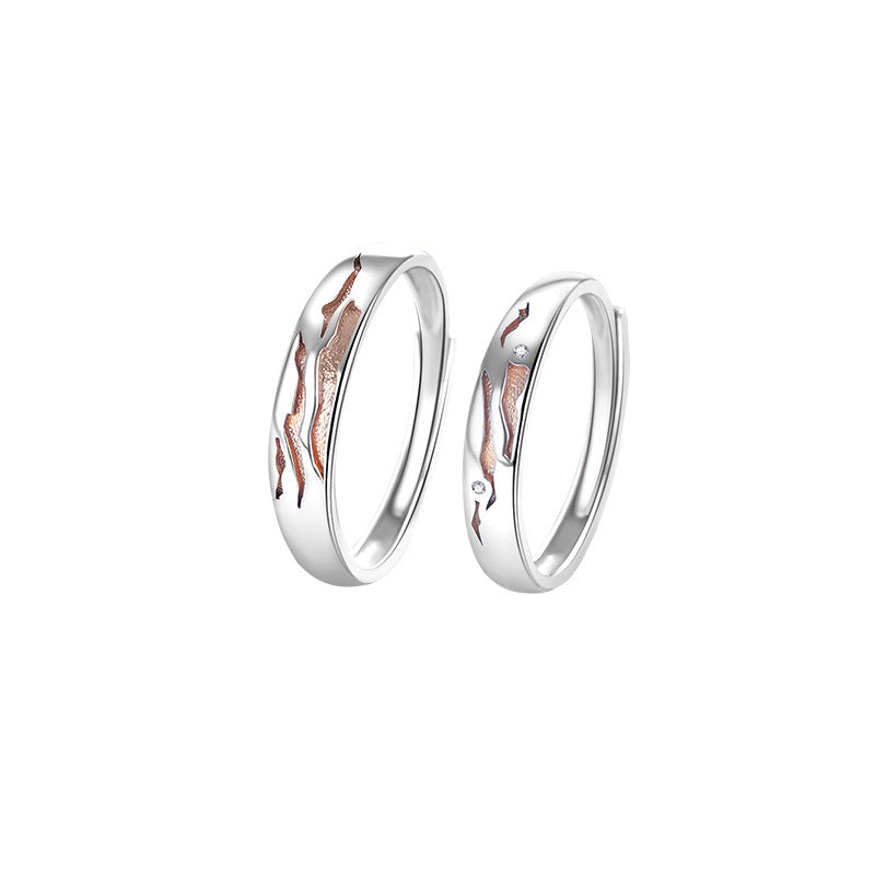 Women's & Men's Valentine's Day Gift Light Luxury Minority Rings
