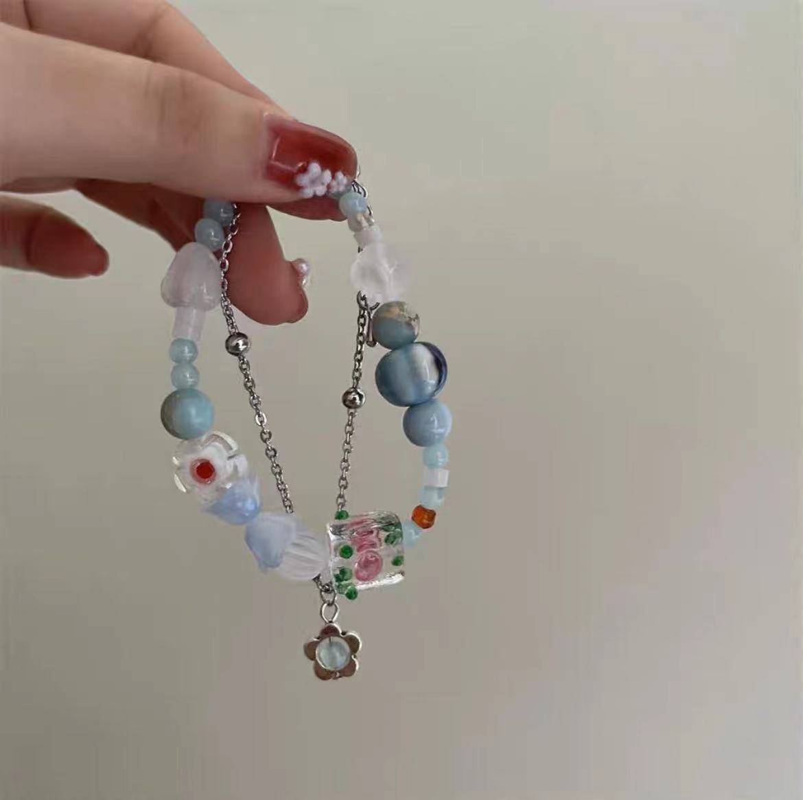 Chinese Ancient Style Safety Buckle Female Niche Bracelets