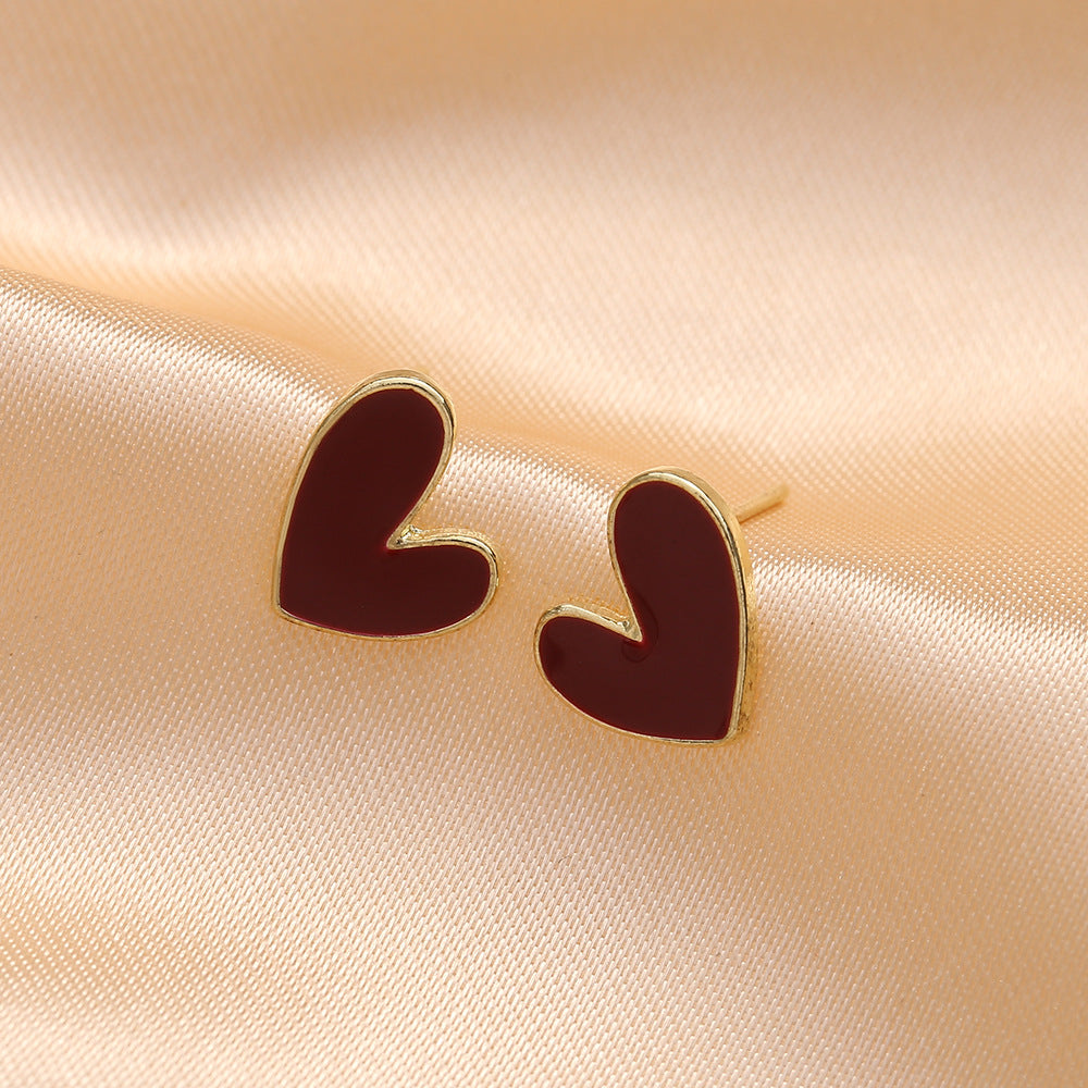 Elegant Heart Unique Design Special Interest Earrings