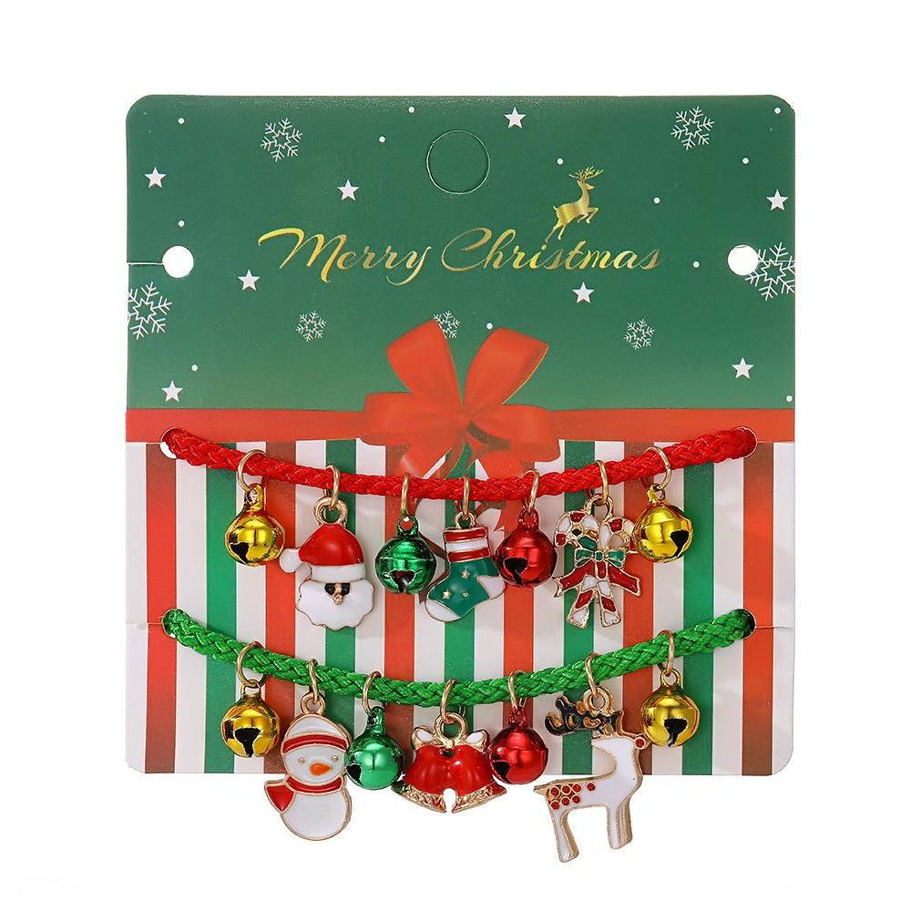 Christmas Tree Polymer Clay Fashion Simple Bracelets