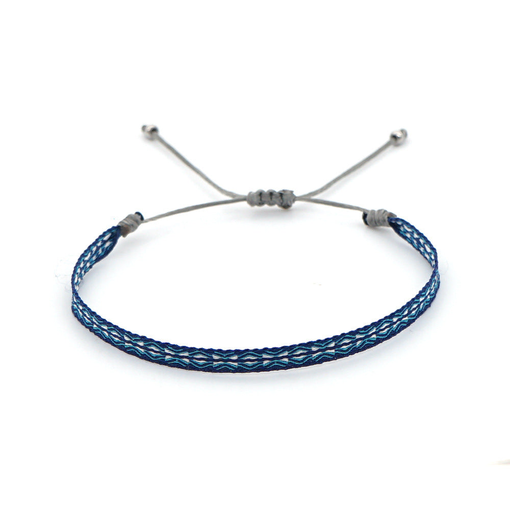 Women's South American Columbia Ethnic Style Webbing Bracelets