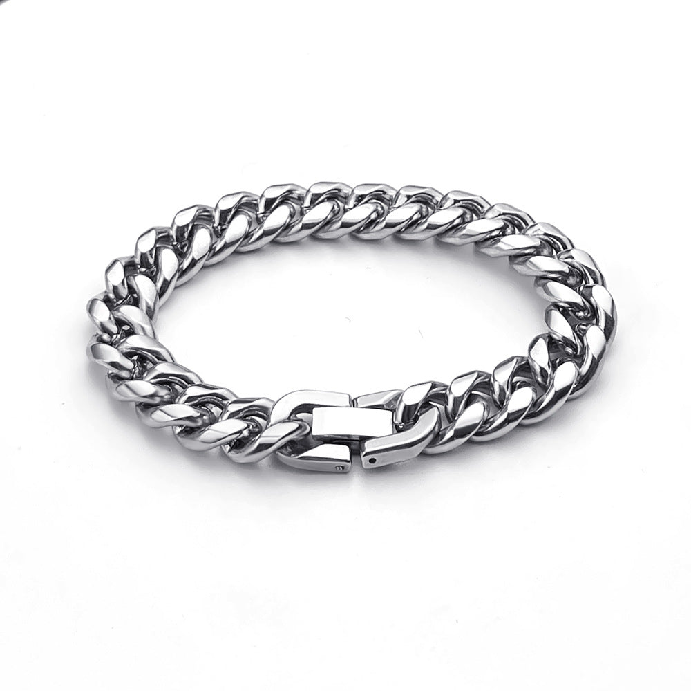 Men's Steel Vintage Hipster Hip Hop Ear Accessories Bracelets