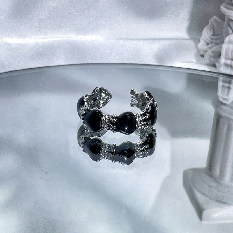 Glazed Open Female Sweet Grace Cool Affordable Luxury Fashion Rings
