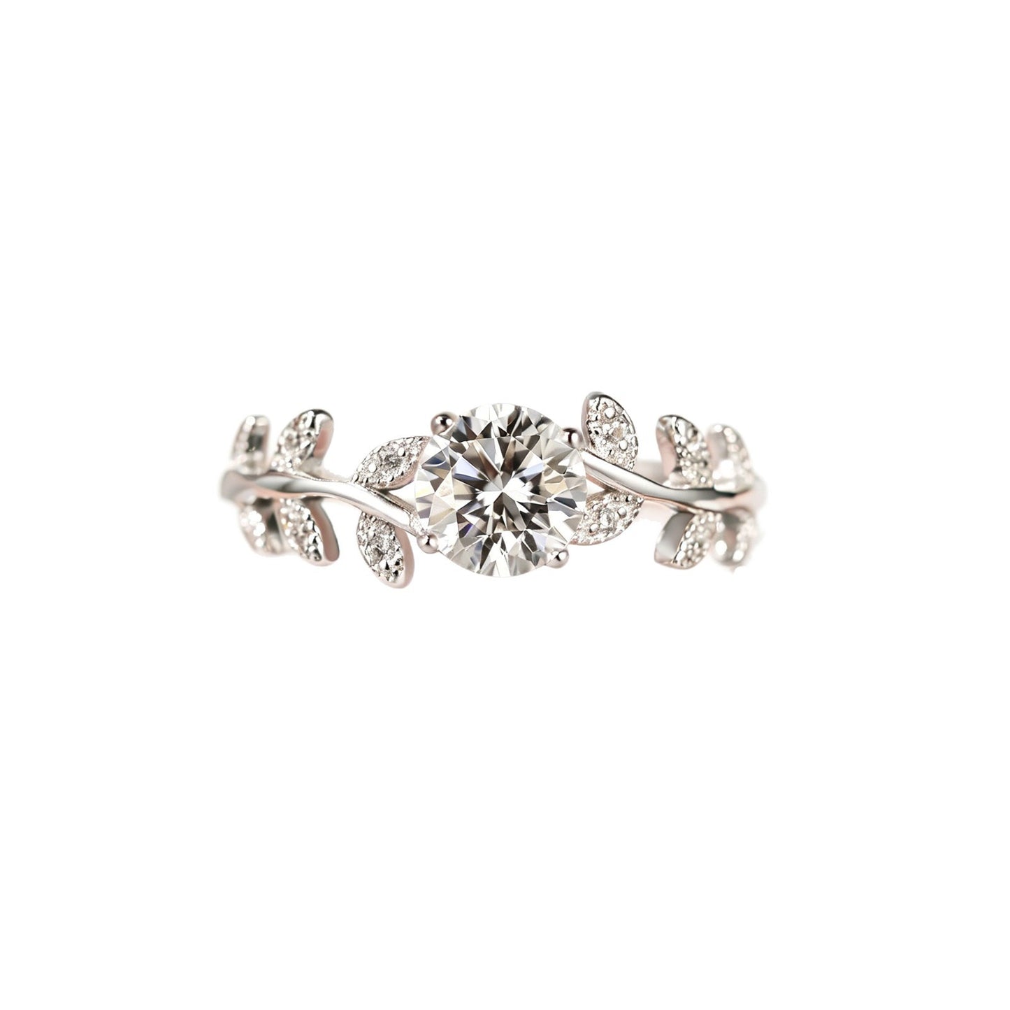 Twig Light Luxury High Sense Refined Grace Open Adjustable Gift Ring